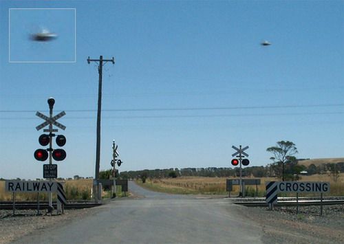 UFO Caught By Australian City Worker